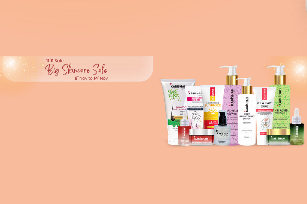 11.11 Sale Alert! Enjoy a Flat 11% OFF on Kabishah’s Skincare & Hair Care Products